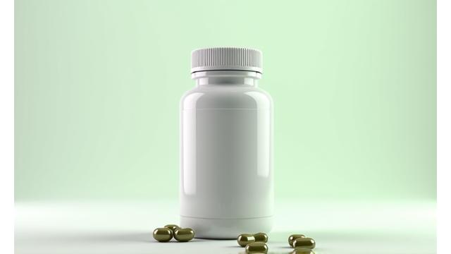 Bottle of a premium multivitamin for adults