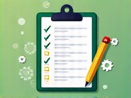 Illustration of a daily wellness checklist or planner for busy professionals.